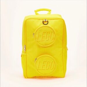 LEGO Bright Yellow Kids Backpack NWOT